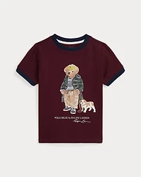 Polo Bear Cotton Ringer Tee