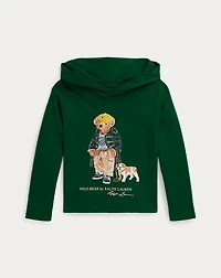 Polo Bear Cotton Hooded Tee