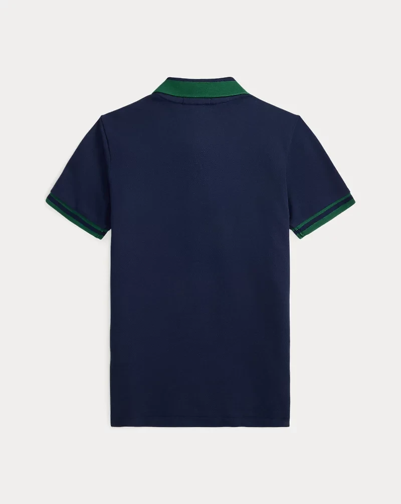 Polo Bear Cotton Mesh Shirt