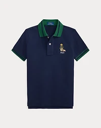 Polo Bear Cotton Mesh Shirt