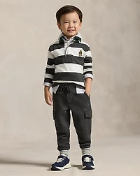 Polo Bear Cotton Rugby Shirt