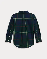 Polo Bear Plaid Oxford Shirt