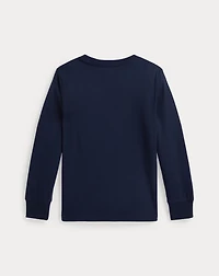 Polo Bear Cotton Long-Sleeve Tee