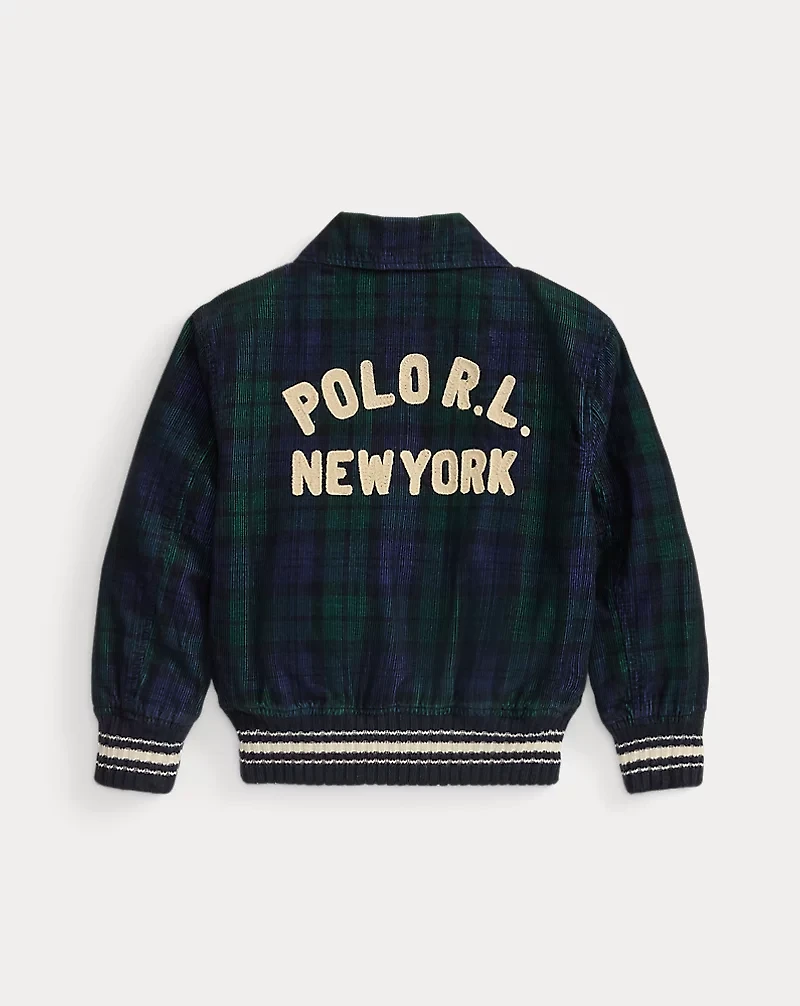 Plaid Corduroy Jacket