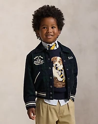 Plaid Corduroy Jacket