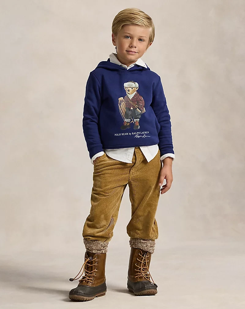 Polo Bear Fleece Hoodie