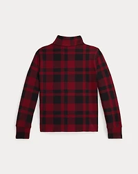 Plaid Cotton Interlock Pullover