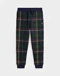 Plaid Fleece Jogger Pant