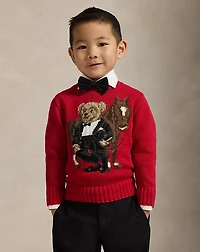 Tuxedo Polo Bear Sweater