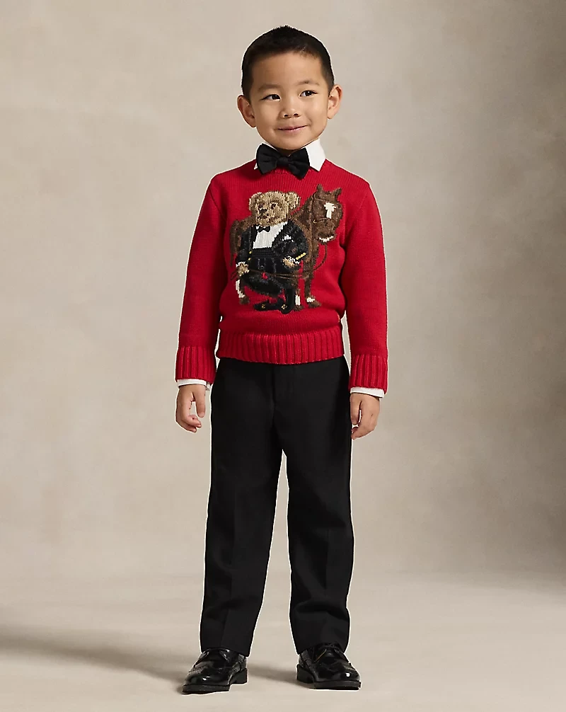 Tuxedo Polo Bear Sweater