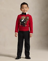 Tuxedo Polo Bear Sweater