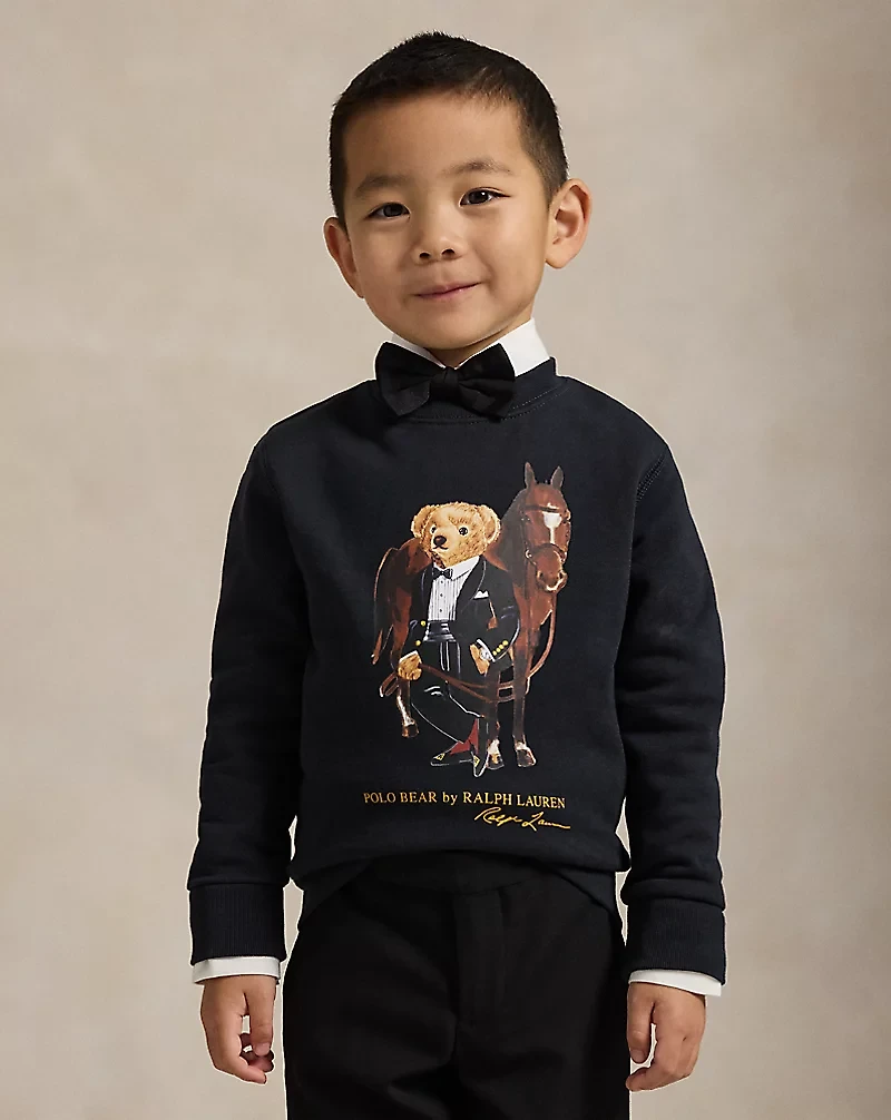 Polo Bear Fleece Sweatshirt