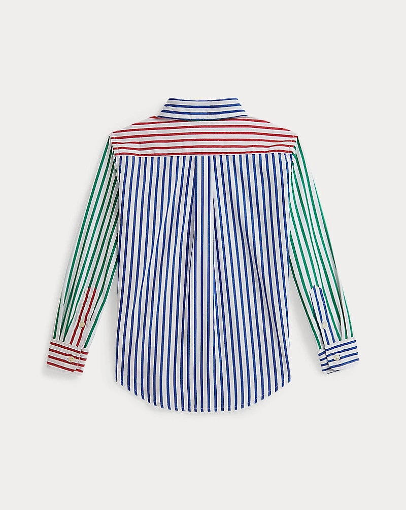 Striped Cotton Poplin Fun Shirt