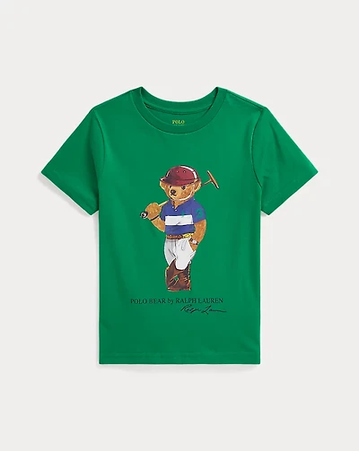 Polo Bear Cotton Jersey Tee