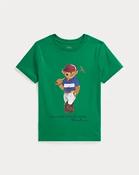 Polo Bear Cotton Jersey Tee