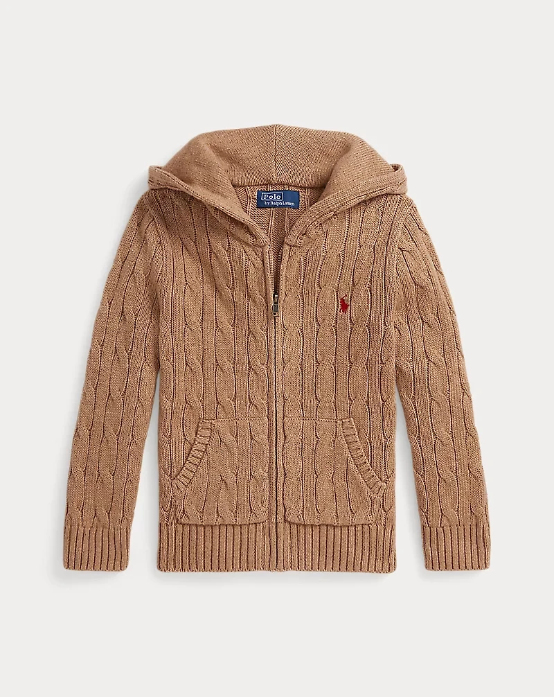 Cotton-Wool Zip Sweater