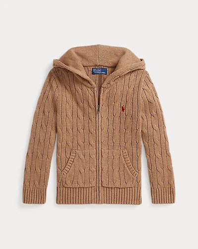 Cotton-Wool Zip Sweater