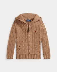 Cotton-Wool Zip Sweater