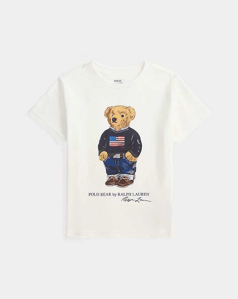 Polo Bear Cotton Jersey Tee