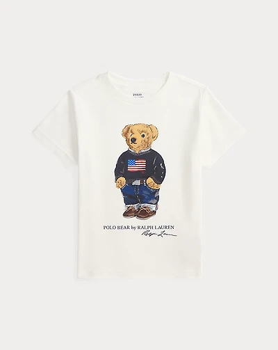 Polo Bear Cotton Jersey Tee