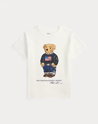 Polo Bear Cotton Jersey Tee