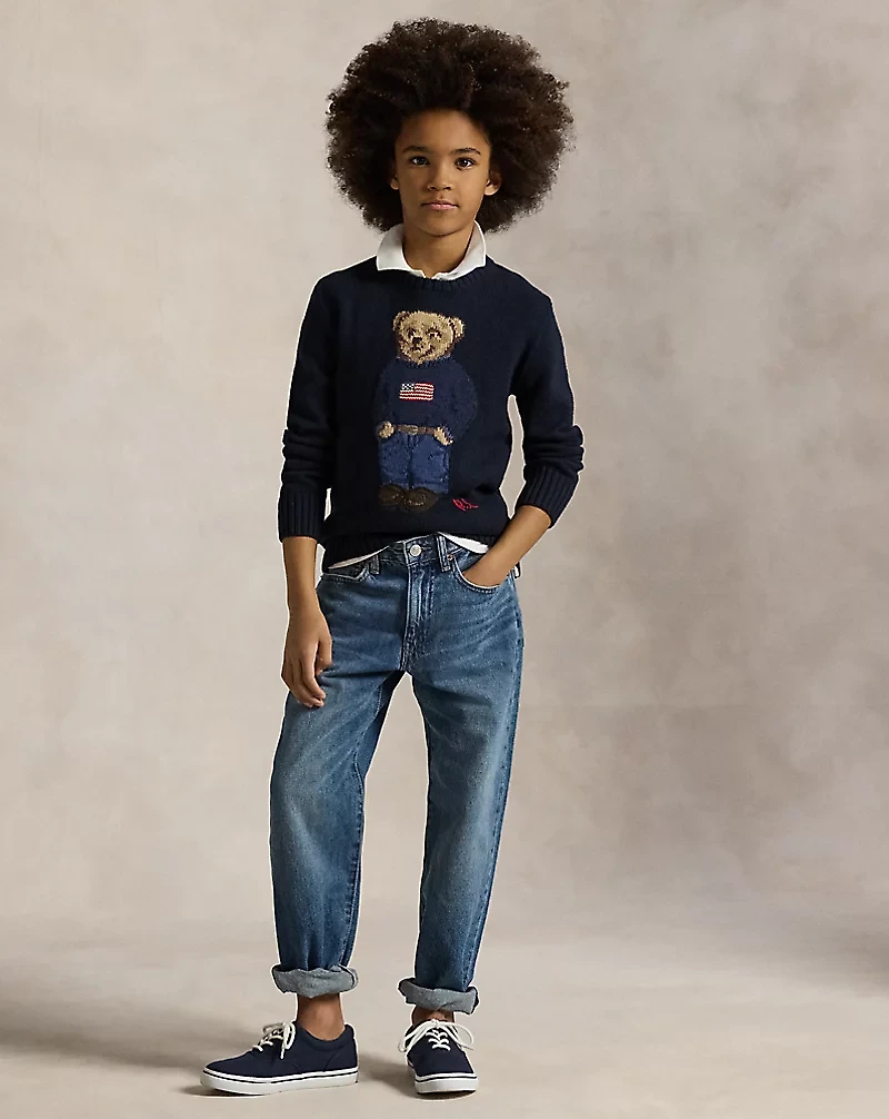 Polo Bear Cotton Sweater