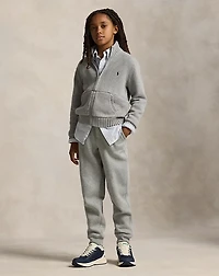 Cotton Full-Zip Sweater