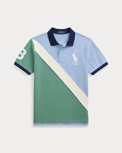 Big Pony Cotton Mesh Polo Shirt