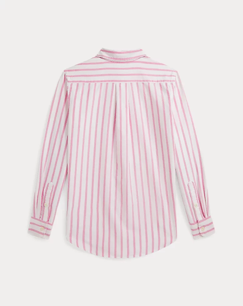 Striped Cotton Oxford Shirt