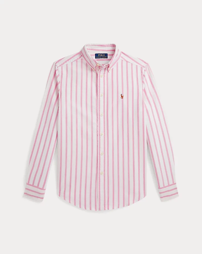 Striped Cotton Oxford Shirt