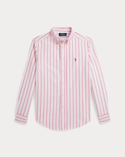 Striped Cotton Oxford Shirt