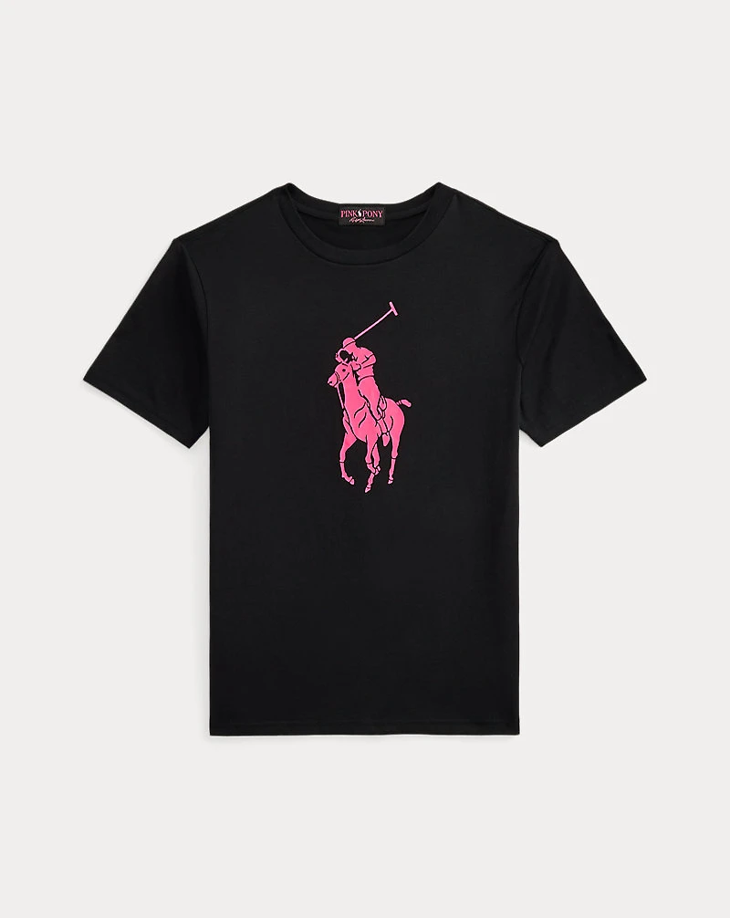 Pink Pony Cotton Jersey Tee