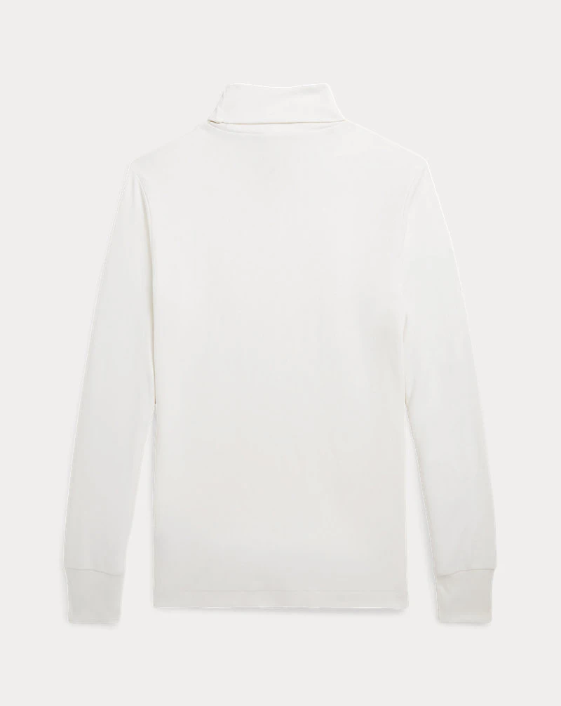 Cotton Interlock Turtleneck