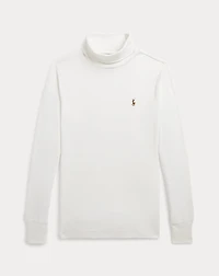 Cotton Interlock Turtleneck
