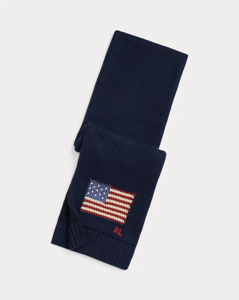Flag Cotton Scarf