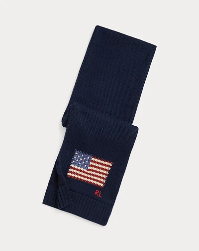 Flag Cotton Scarf