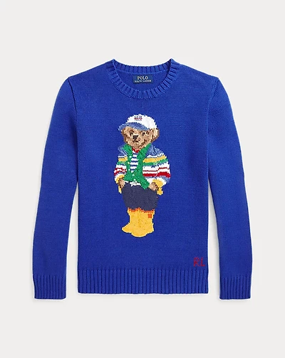 Polo Bear Cotton Sweater