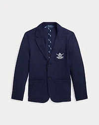 Embroidered Cotton Jacquard Blazer