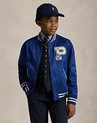 Twill Letterman Baseball Jacket