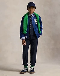 Twill Letterman Baseball Jacket