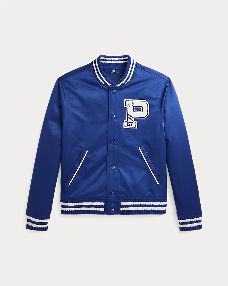 Twill Letterman Baseball Jacket