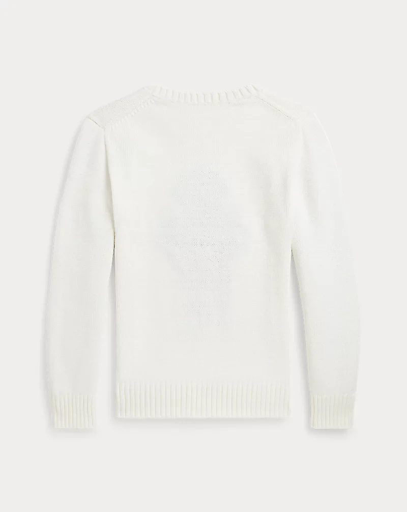 Polo Bear Cotton Sweater