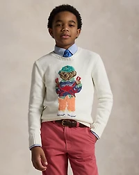 Polo Bear Cotton Sweater