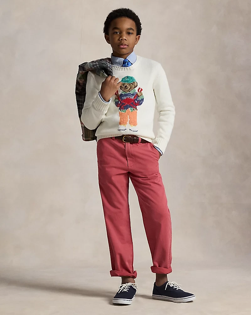 Polo Bear Cotton Sweater