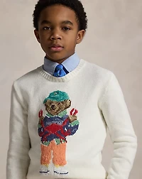 Polo Bear Cotton Sweater