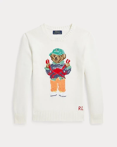 Polo Bear Cotton Sweater