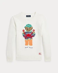 Polo Bear Cotton Sweater