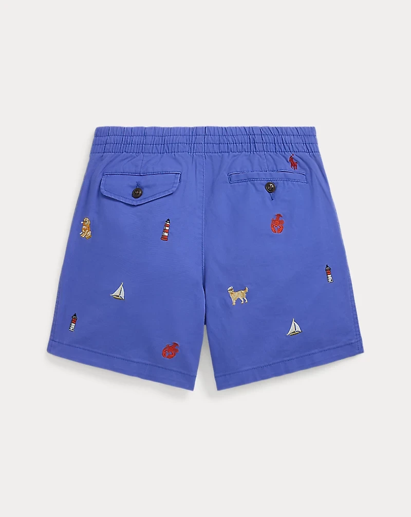 Polo Prepster Embroidered Chino Short