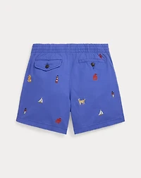 Polo Prepster Embroidered Chino Short