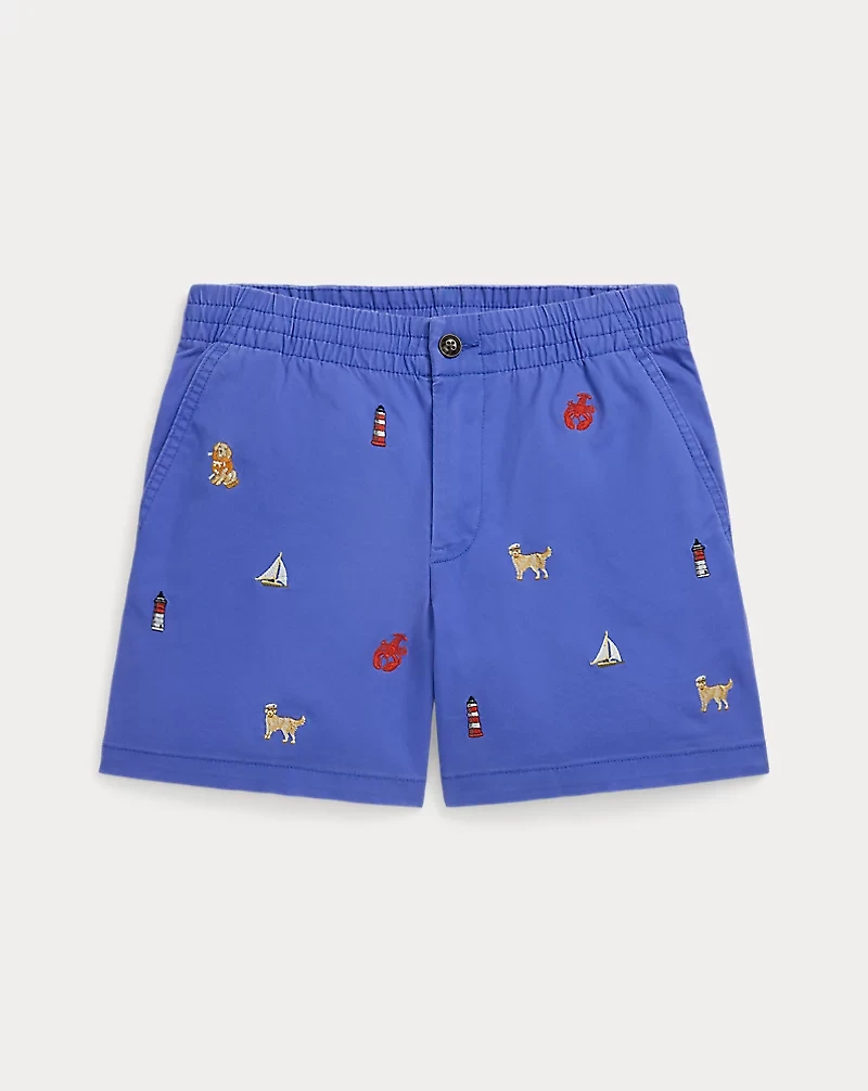 Polo Prepster Embroidered Chino Short